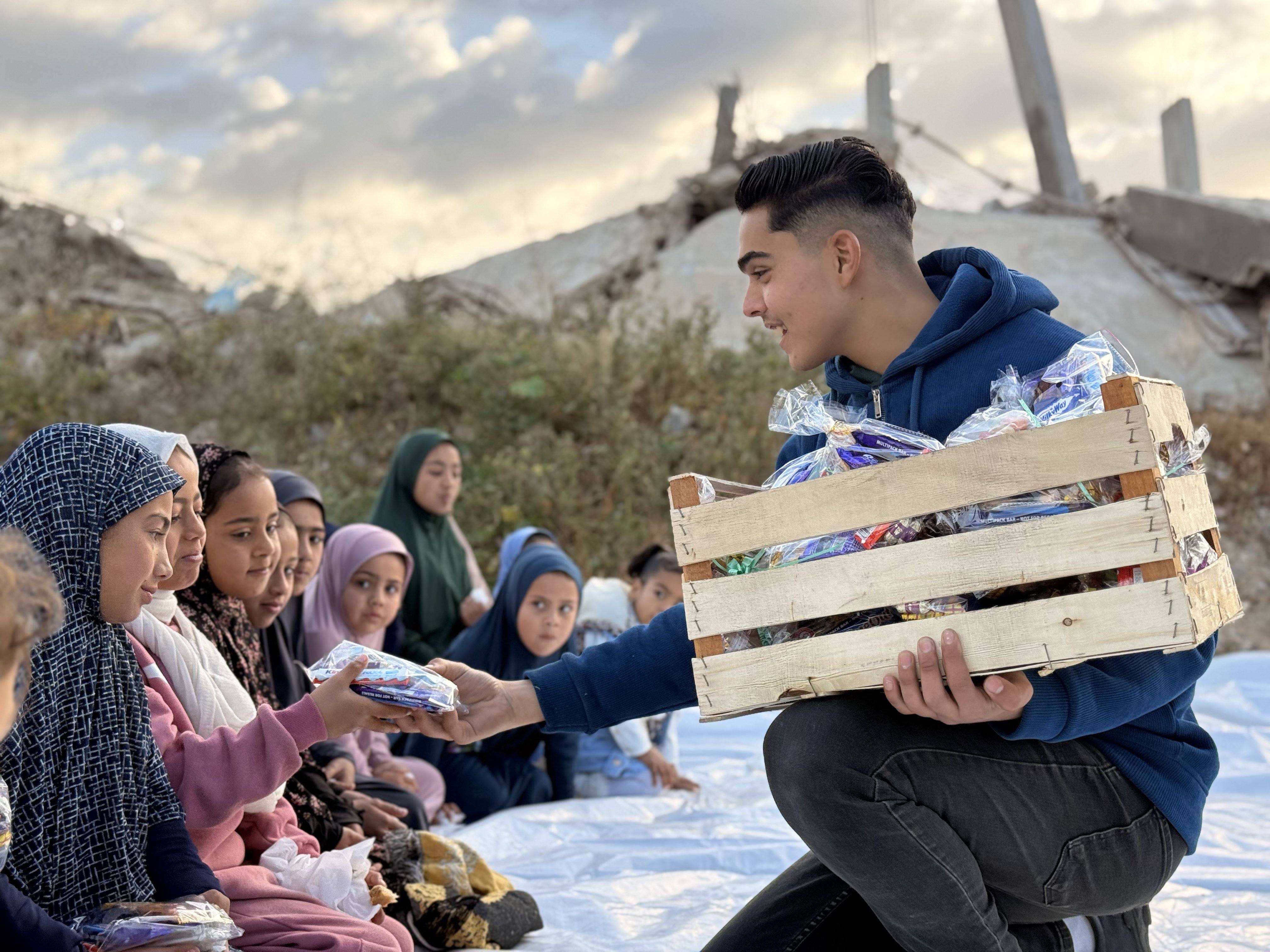 Racing Against Time to Plant Joy in People’s Hearts as Eid Arrives