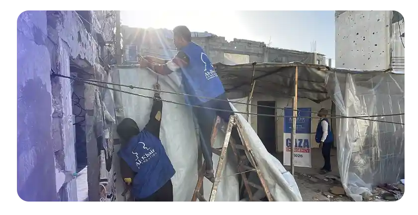 Humanitarian Initiative Improves Living Conditions for a Family in Gaza
