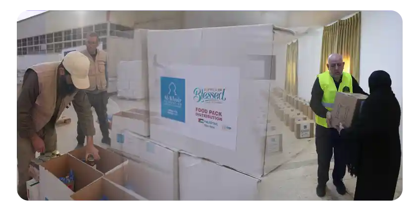 Ramadan Food Parcel Distribution Campaign in Multiple Areas of the West Bank | Palestine